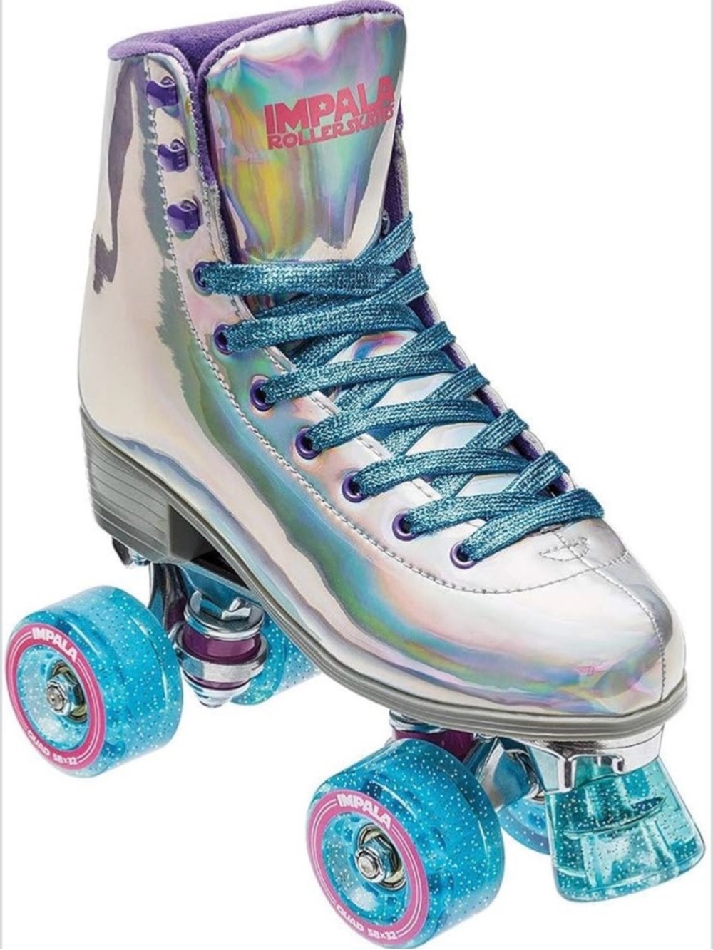 Impala Iridescent High-Top Roller Skates l